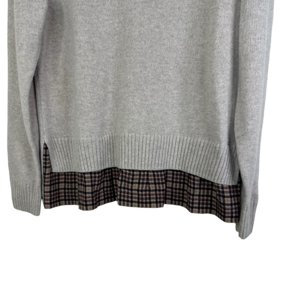 Joseph Elton Check Mate Sweater Wool Cashmere Medium - Picture 4 of 14